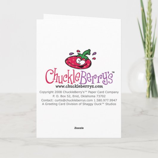 おもしろいなクリスマスカードcb024 シーズンカード (裏面)