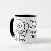 おもしろいなクリスマスプレゼント: 実質の不要品のギフト! マグカップ (正面左)