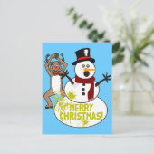 おもしろいなクリスマス シーズンポストカード (スタンド正面)