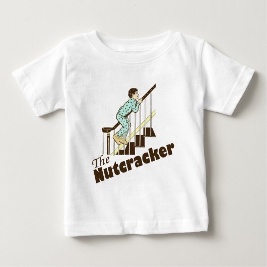 おもしろいなクリスマス ベビーTシャツ (正面)