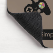 おもしろいなゲーマーは決して引用文をやめません マウスパッド (コーナー)