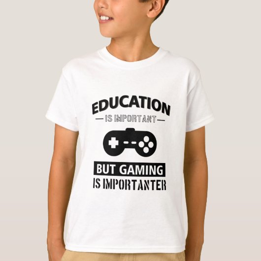 おもしろいなゲーマー Tシャツ (正面)