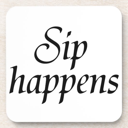 おもしろいなコースターはユニークなギフトのアイディアのコースターのギフトを置きます コースター (正面)