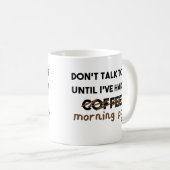 おもしろいなコーヒーウンチのマグ コーヒーマグカップ (正面右)