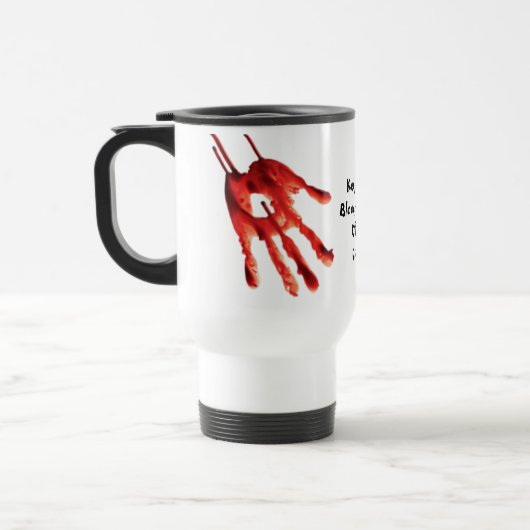 おもしろいなコーヒータンブラー トラベルマグ (左)