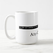 おもしろいなコーヒー引用文私はコーヒー冗談を必要とします コーヒーマグカップ (左)