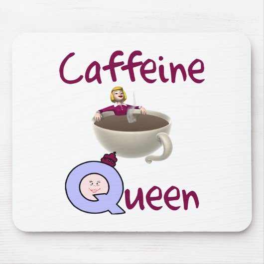 おもしろいなコーヒー恋人のマウスパッド マウスパッド (正面)