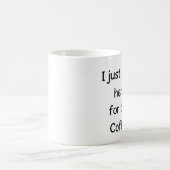 おもしろいなコーヒー恋人のマグ コーヒーマグカップ (中央)