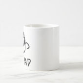 おもしろいなコーヒー・マグのギフト-猫のパパ-コーヒー恋人のマグ コーヒーマグカップ (中央)