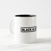 おもしろいなコーヒー・マグ ツートーンマグカップ (正面左)