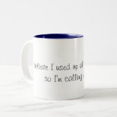 おもしろいなコーヒー・マグ ツートーンマグカップ (正面左)