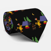 おもしろいなゴム製鶏のキャンプの漫画 ネクタイ (ロール)