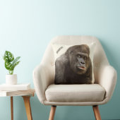 おもしろいなゴリラのカスタムの装飾用クッション クッション (椅子)