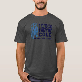 おもしろいなサイクリングの引用文-青の中のバイクを持って来て下さい Tシャツ