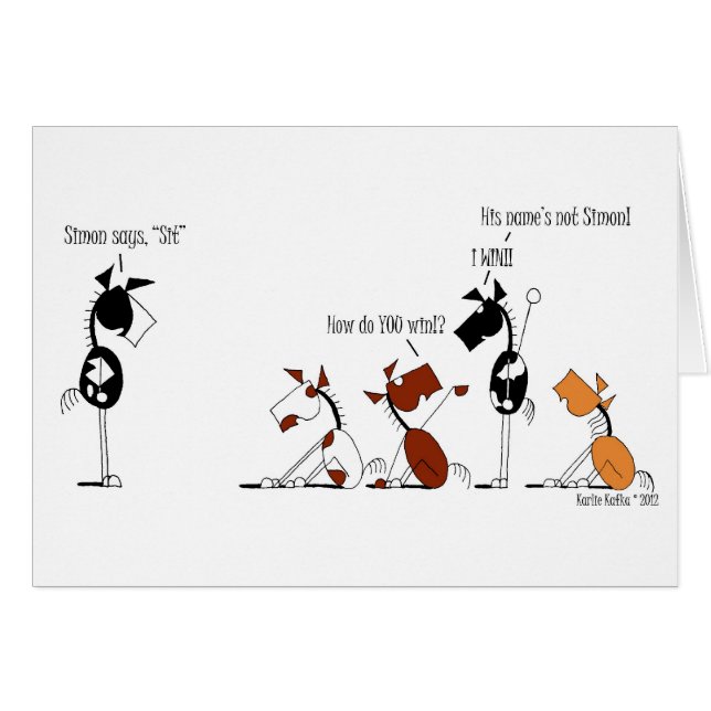 おもしろいなサイモンは漫画を言います (正面横)