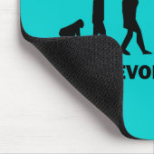 おもしろいなサクソフォーンプレーヤー マウスパッド (コーナー)