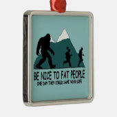 おもしろいなサスカッチ メタルオーナメント (右)