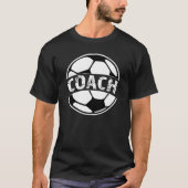 おもしろいなサッカーチームのコーチのワイシャツ-メンズサッカーのギフト Tシャツ (正面)