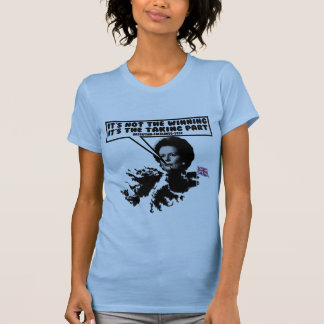 おもしろいなサッチャーフォークランド Tシャツ