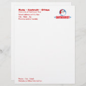 おもしろいなサンタクロース レターヘッド (正面/裏面)