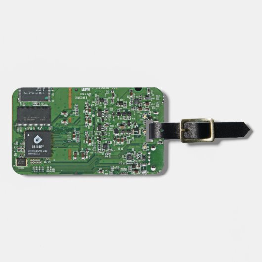 おもしろいなサーキットボード ラゲッジタグ (正面横)