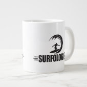 おもしろいなサーフィン ジャンボコーヒーマグカップ (正面右)