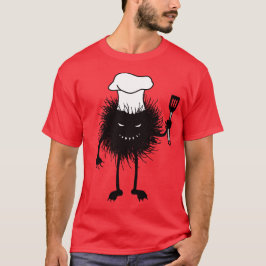 おもしろいなシェフの調理するべき邪悪なキャラクター愛 Tシャツ