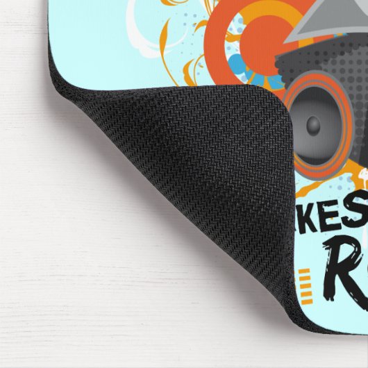 おもしろいなシェークスピアのスローガンのギフト"シェークスピア揺れます"は マウスパッド (コーナー)