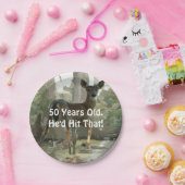 おもしろいなシカの狩りのユーモアのプレート ペーパープレート (パーティー)