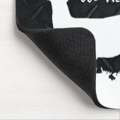 おもしろいなシカの狩りの人の趣味のアウトドア マウスパッド (コーナー)