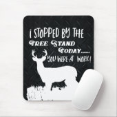 おもしろいなシカの狩りの人の趣味のアウトドア マウスパッド (マウス)