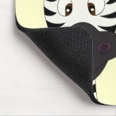 おもしろいなシマウマの漫画の黄色の名前はmousepadをからかいます マウスパッド (コーナー)