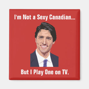 おもしろいなジャスティンTrudeau マグネット
