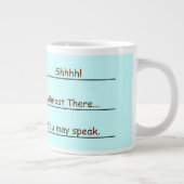 おもしろいなジャンボコーヒーはマグを目覚めます ジャンボコーヒーマグカップ (右)