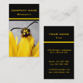 おもしろいなスズメバチ-名刺 名刺 (正面/裏面)