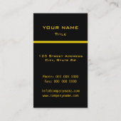 おもしろいなスズメバチ-名刺 名刺 (裏面)