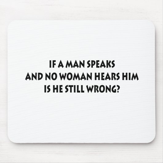 おもしろいなスローガンのmousepad マウスパッド (正面)