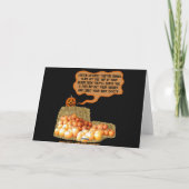 おもしろいなスローガンハロウィン カード (裏面)