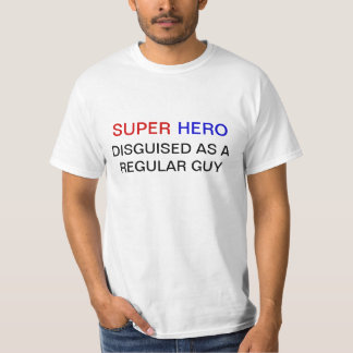おもしろいなスーパーヒーローのTシャツ Tシャツ