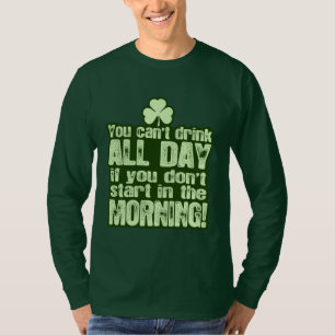 おもしろいなセントパトリックの日のアイルランド語 Tシャツ