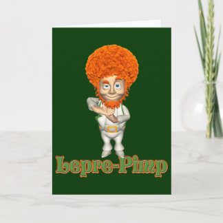 おもしろいなセントパトリックの日のTシャツ及びギア カード