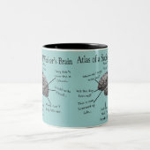 おもしろいなソーシャルワーカーのギフト ツートーンマグカップ (中央)