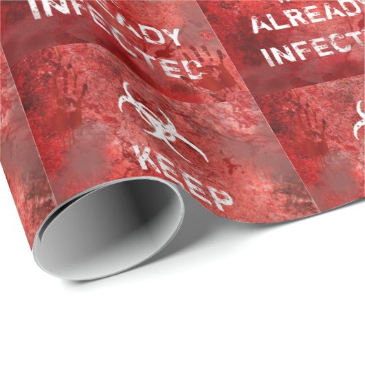 おもしろいなゾンビの黙示録は"保ちます平静"を ラッピングペーパー (ロールコーナー)