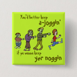 おもしろいなゾンビJoggin Noggin 缶バッジ