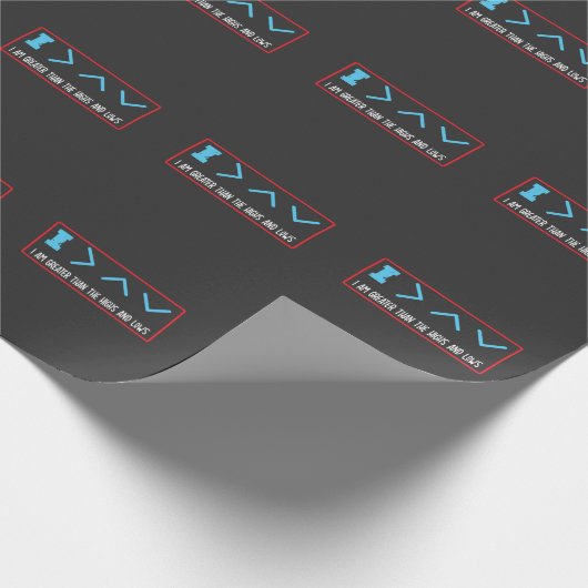 おもしろいなタイプ1の糖尿病-糖尿病性のギフトの健康 ラッピングペーパー (角)