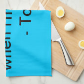 おもしろいなタオル! キッチンタオル (四つ折り)