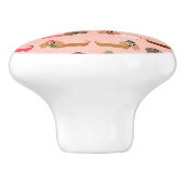 おもしろいなダックスフント セラミックノブ (側面)