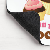 おもしろいなチョコレートフルートのマウスパッド マウスパッド (コーナー)