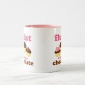 おもしろいなチョコレートフルート ツートーンマグカップ (中央)