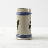 おもしろいなチワワ ビールジョッキ (中央)